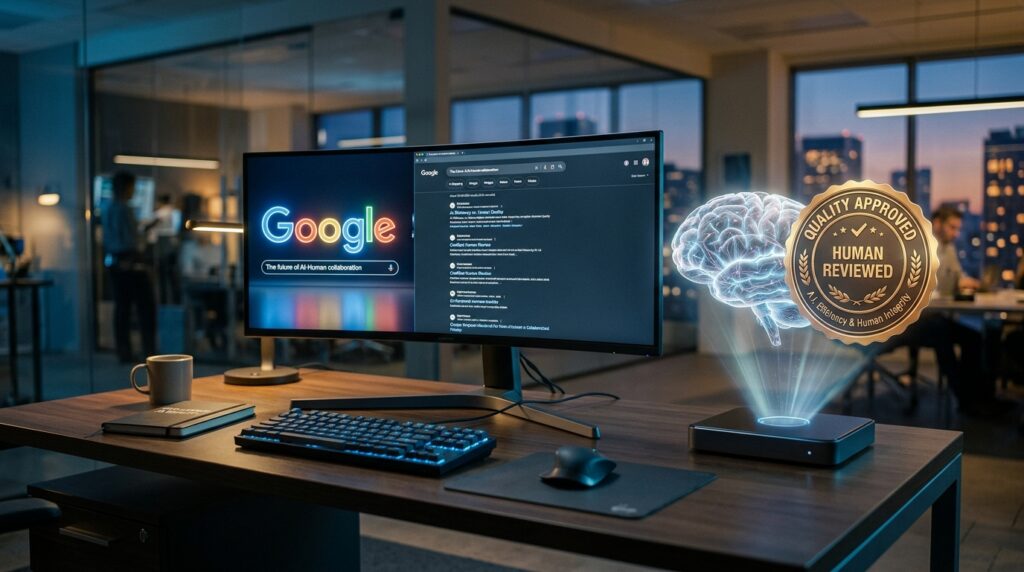 conteúdo feito por ia ranqueia no google com estratégia de seo