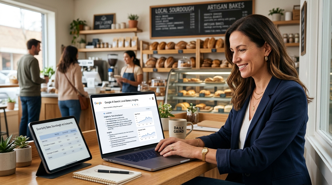 do google para a ia e o impacto da nova busca para pequenas empresas
