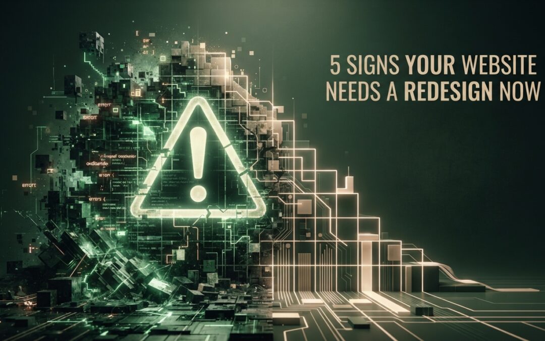 5 Sinais de Que Seu Site Precisa Ser Refeito Agora